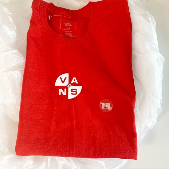 Vans Mens Logo Tee Shirt! large - Picture 4 of 5